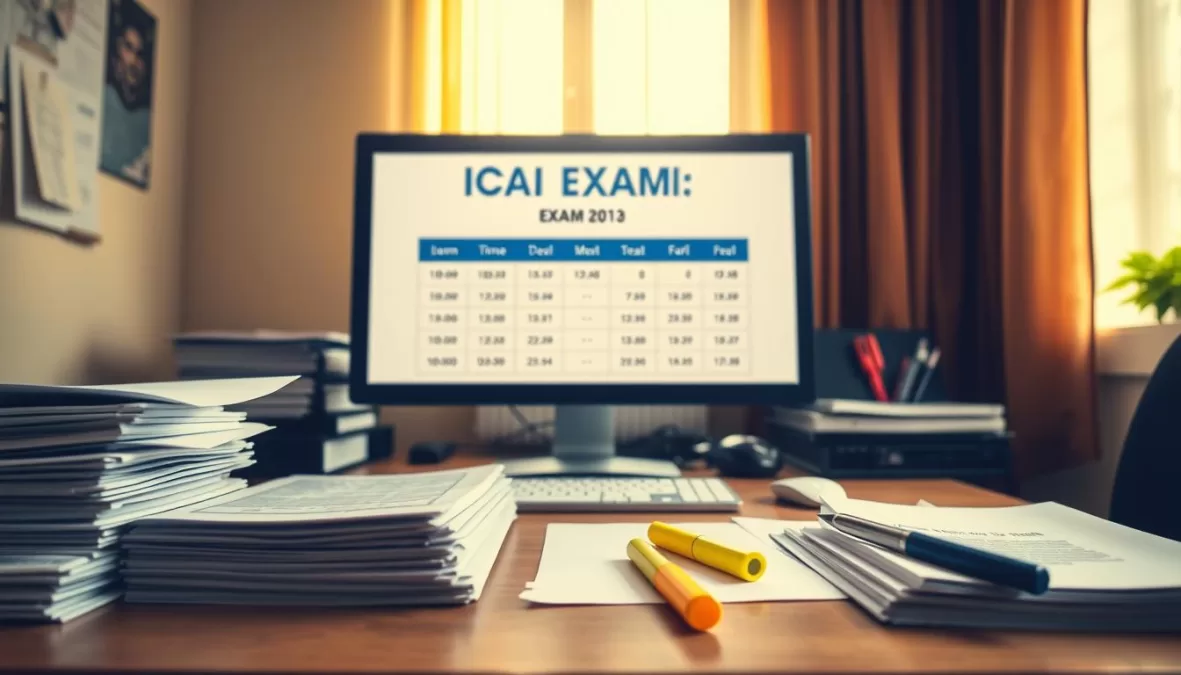 icai exam dates