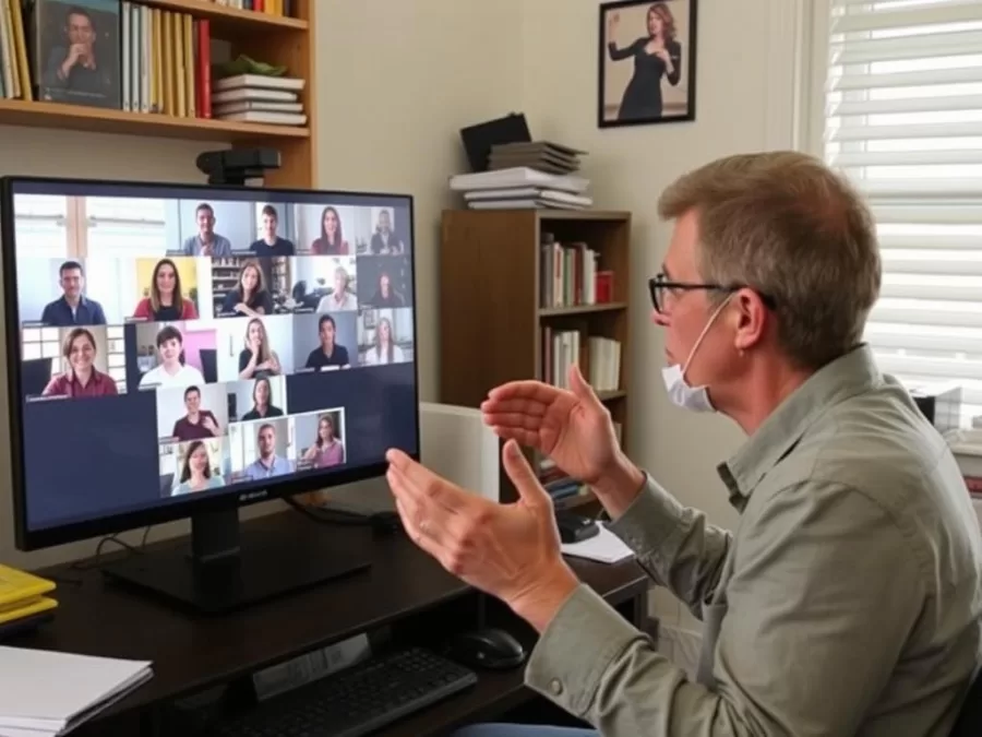 Online tutor teaching a virtual class from home for low income work from home jobs 2026