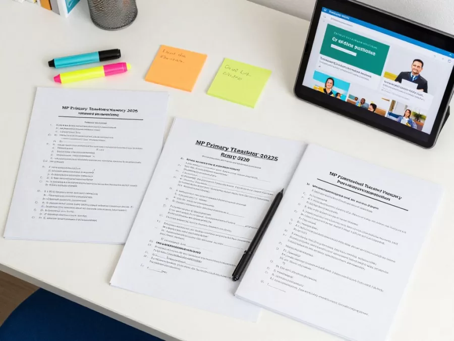 MP Primary Teacher Vacancy 2026 exam preparation materials