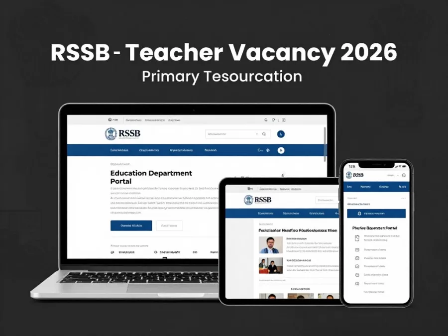 Official websites and resources for Primary Teacher Vacancy 2026 Rajasthan information