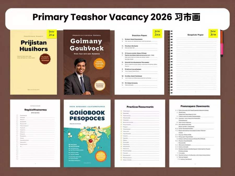 Study materials and books recommended for Primary Teacher Vacancy 2026 Rajasthan preparation