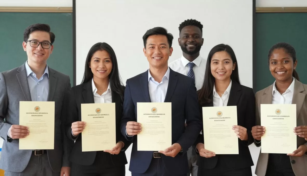 Successful candidates celebrating selection in MP Primary Teacher Vacancy