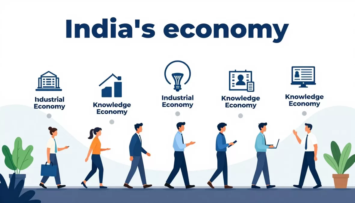 India long-term economic policy workforce development strategy