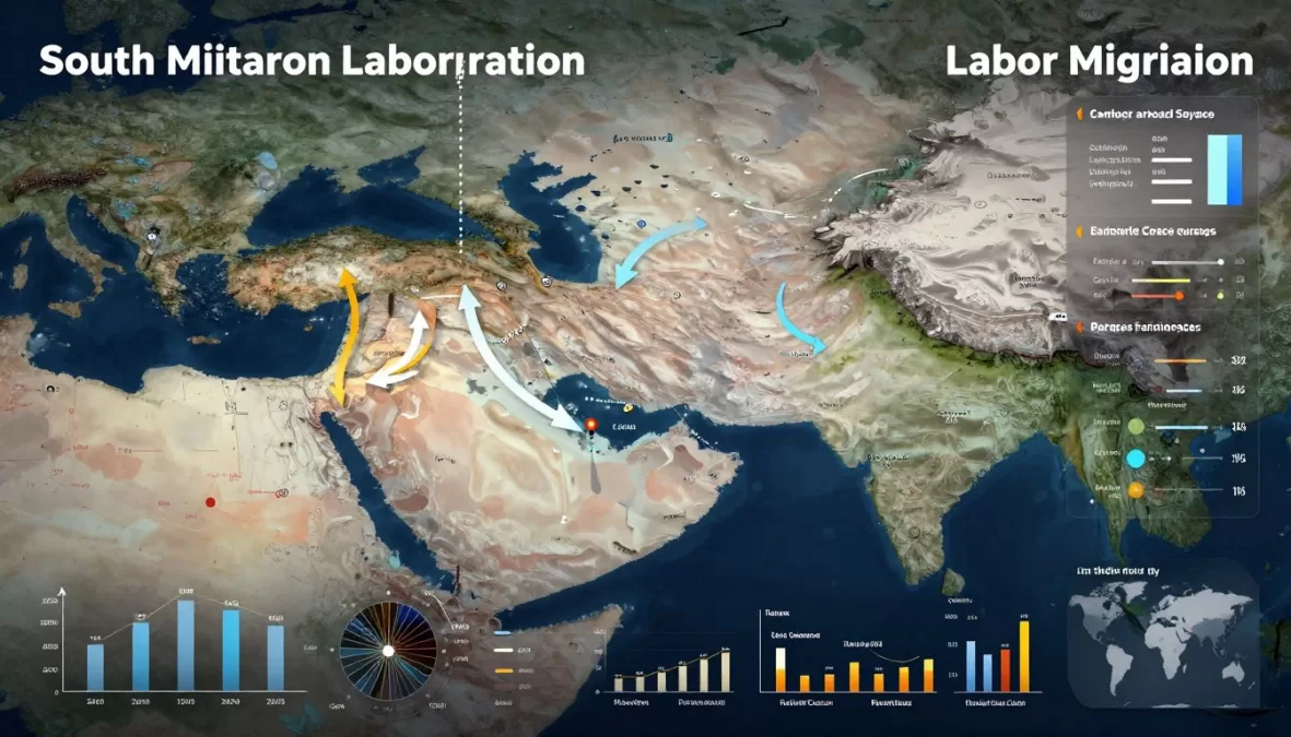 Regional comparison South Asia Middle East labor migration patterns