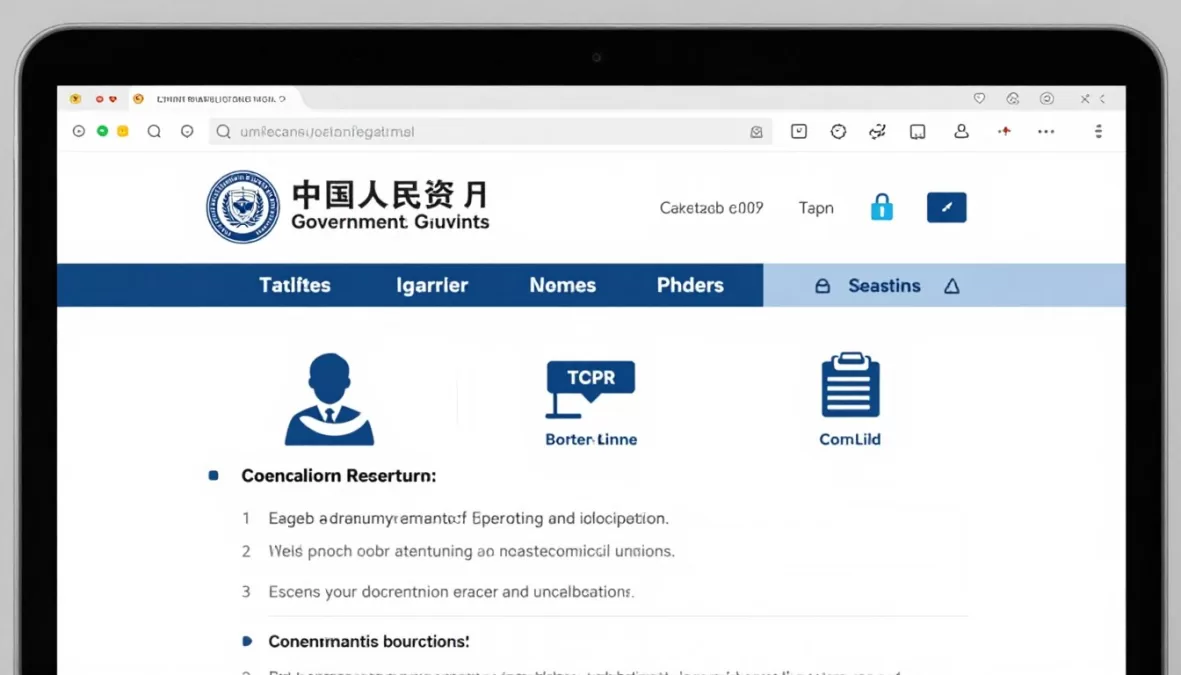 official government recruitment website interface march 2026