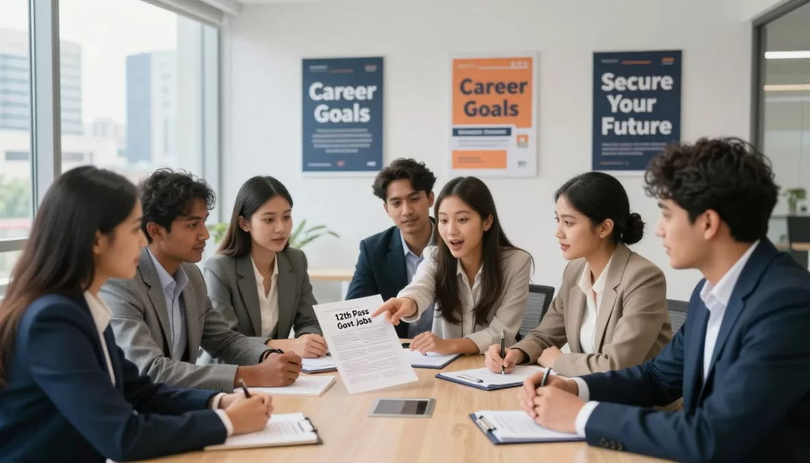 12th pass govt jobs 2026