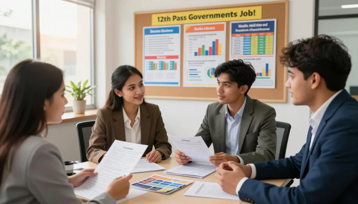 latest 12th pass government jobs