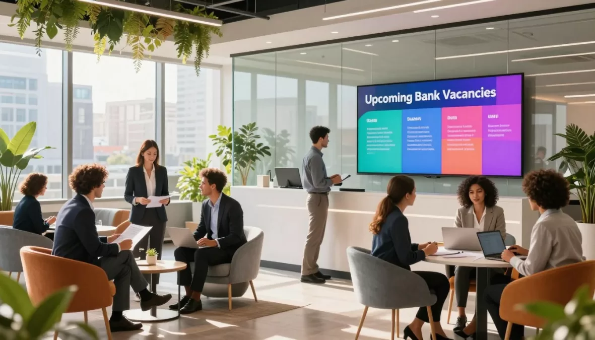 upcoming bank vacancies