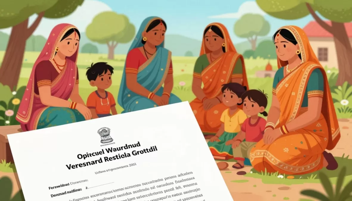 Anganwadi Recruitment 2026 notification with women and children