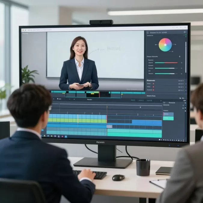 Corporate video editing project