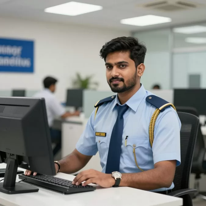 IBPS Probationary Officer at work