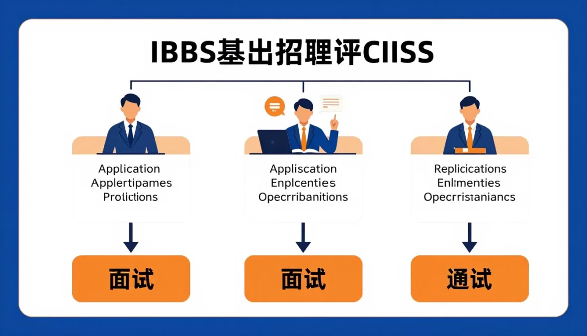 IBPS recruitment process flowchart for multiple banks