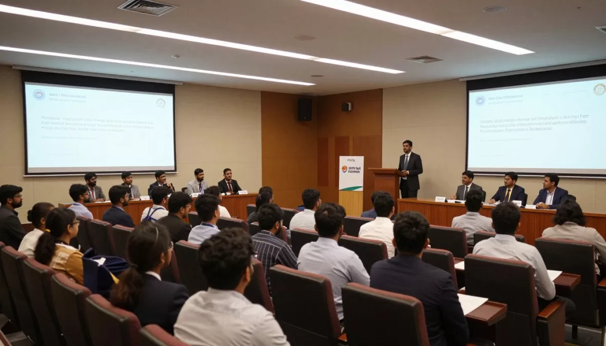 IIT Delhi placement drive in progress