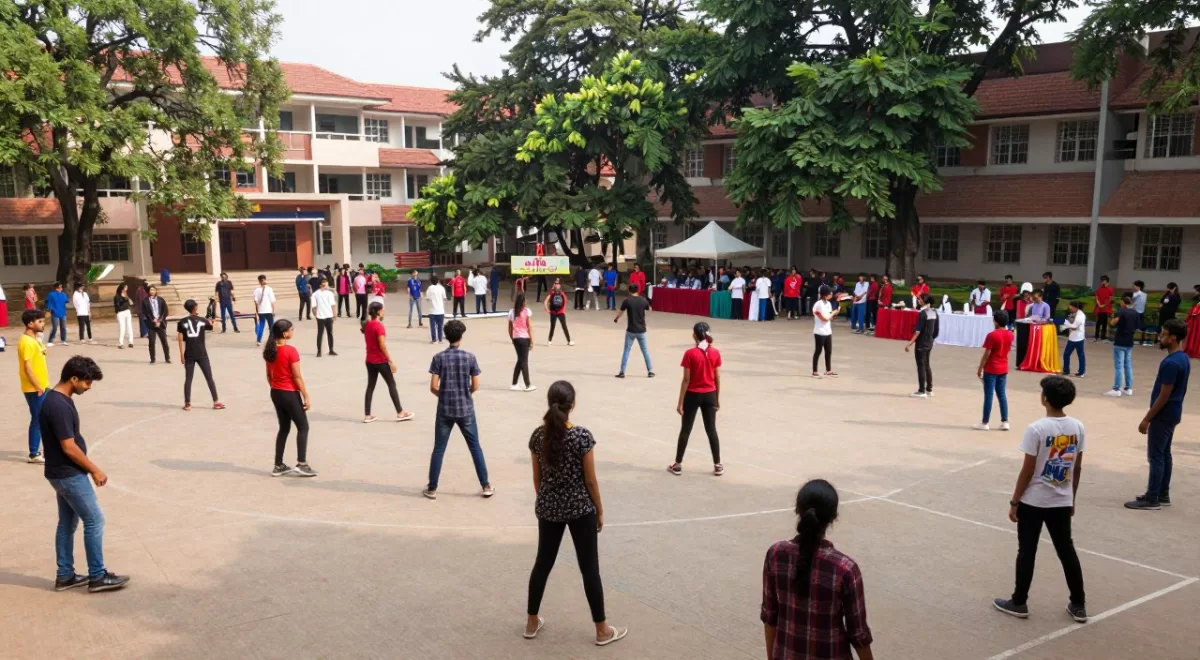 IIT Kharagpur campus life and activities