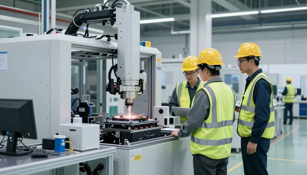 Modern manufacturing facility and consulting workspace
