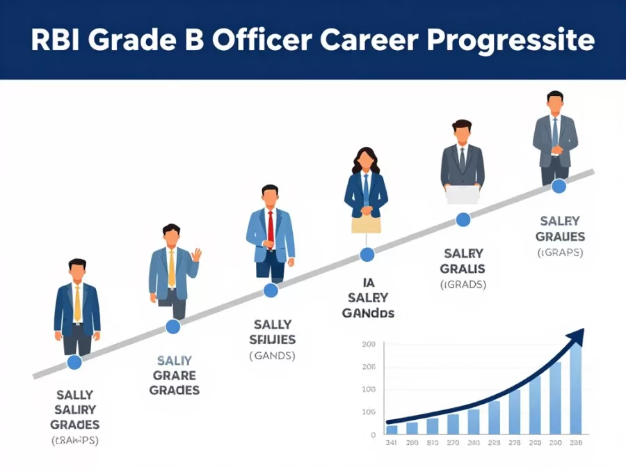 RBI Grade B officer career progression path