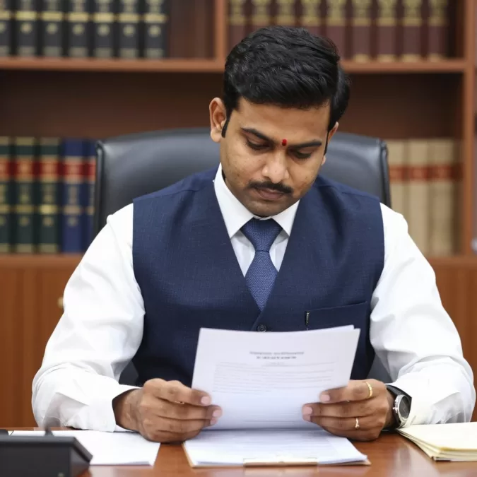 RBI legal officer at work