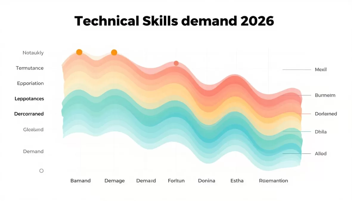 Technical skills demand chart 2026