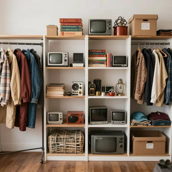 Thrift store reselling products