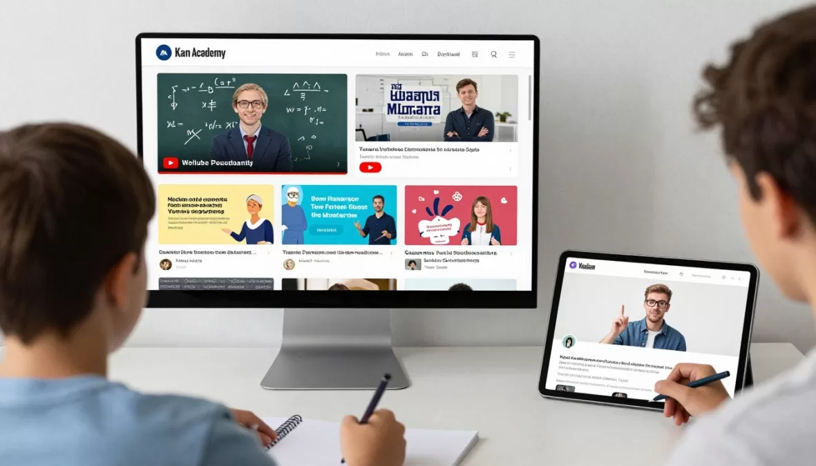 Educational YouTube channels and video learning platforms for Indian students