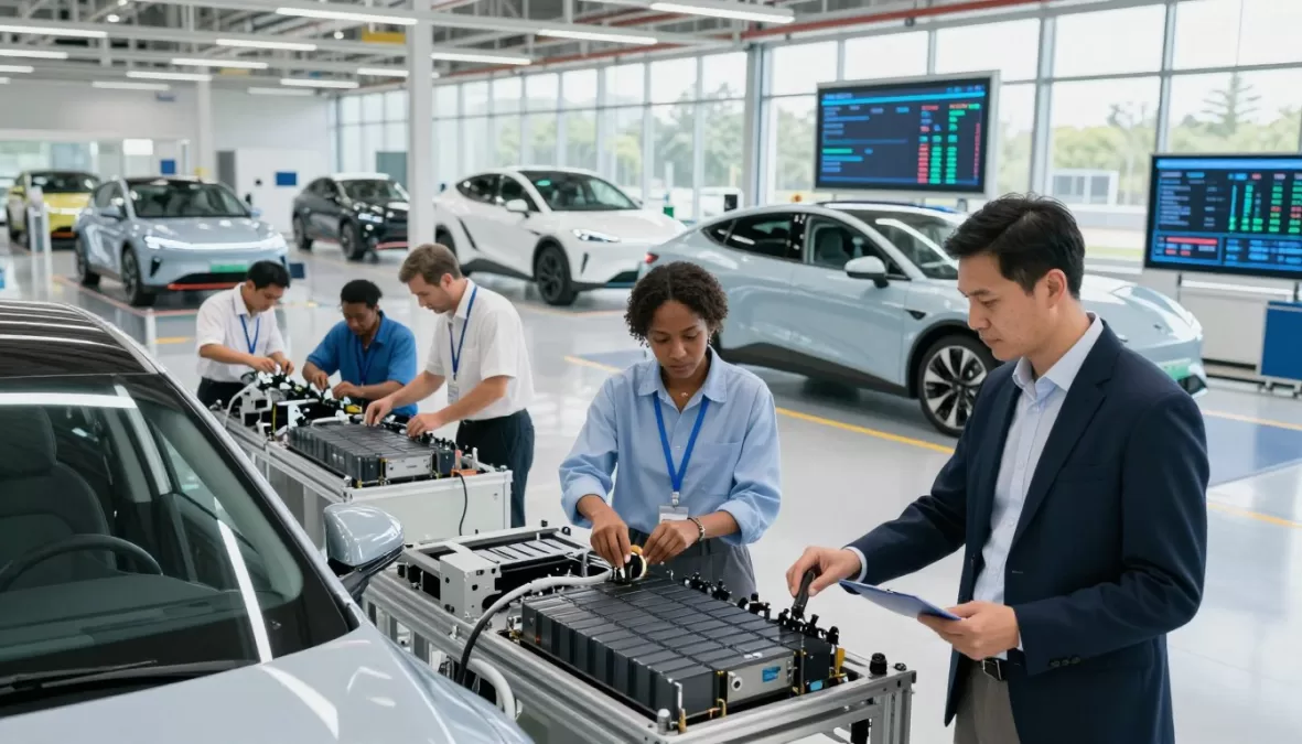 Manufacturing and supply chain careers in EV industry