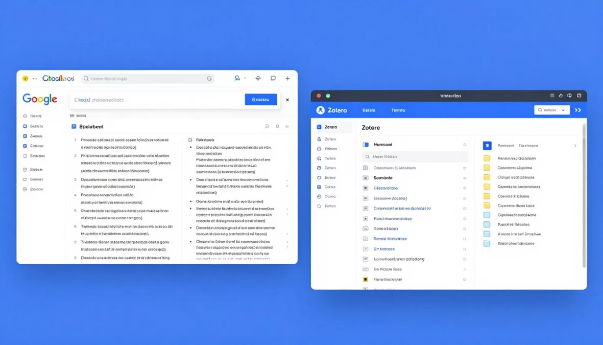 Research tools and reference management software for academic research and citation