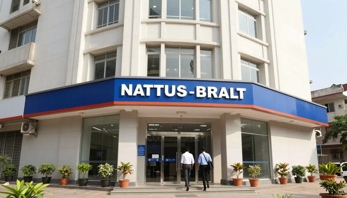 bank india recruitment showing modern banking building facade