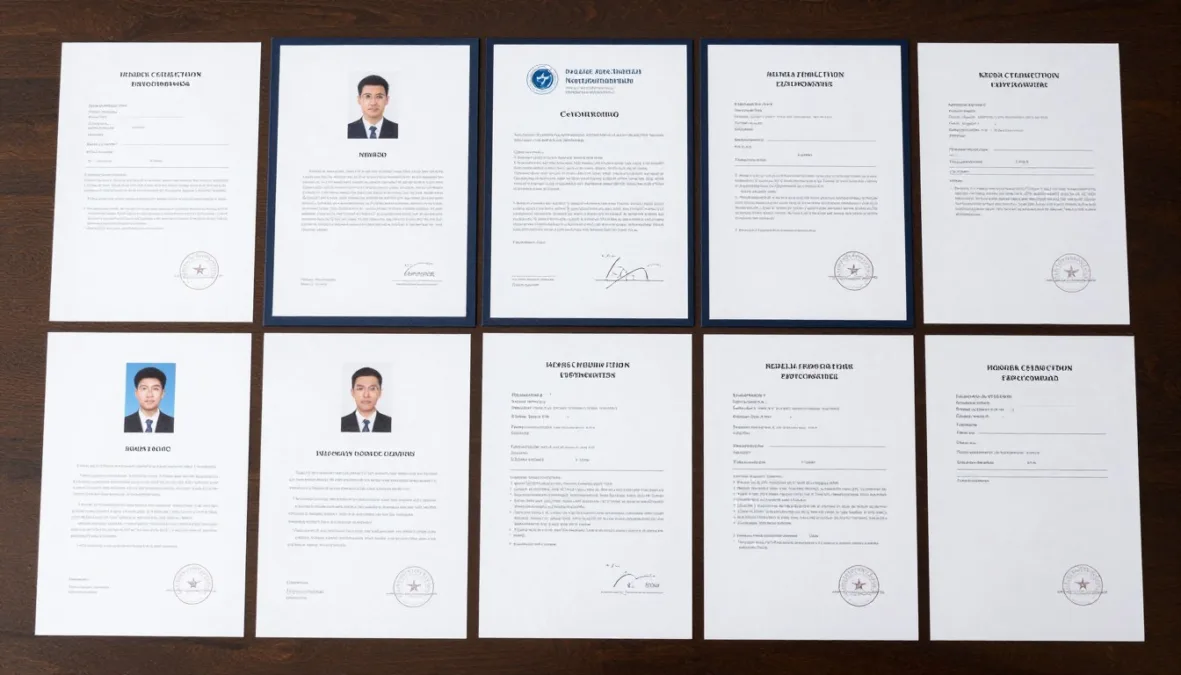 required documents for government job applications