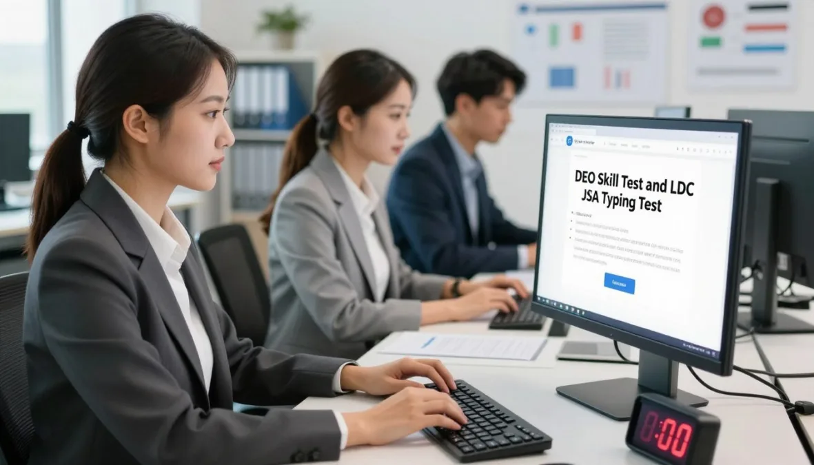 DEO skill test and LDC JSA typing test DEO skill test and LDC JSA typing test