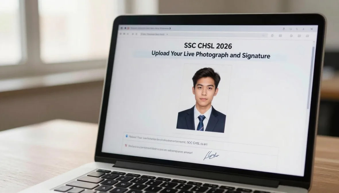 SSC CHSL 2026 live photograph requirements