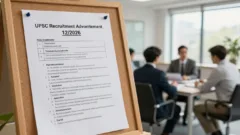 UPSC recruitment advertisement 12 2026