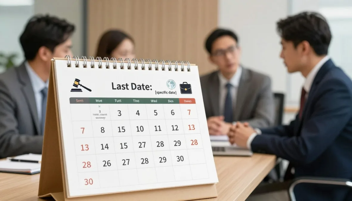 last date and important application dates